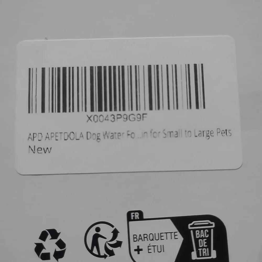 APETDOLA Dog Water Fountain Filters